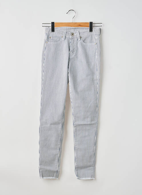 Pantalon slim poches bleu DENIM STUDIO femme