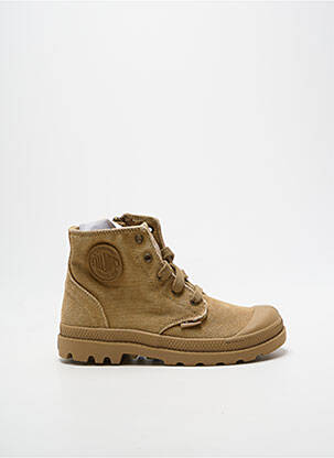 Bottines/boots bout rond bout rond marron PALLADIUM garçon
