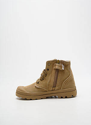Bottines/boots bout rond bout rond marron PALLADIUM garçon