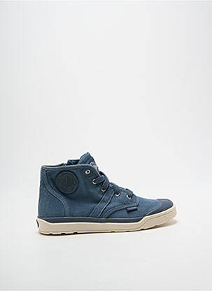 Bottines/boots bout rond bout rond bleu PALLADIUM garçon