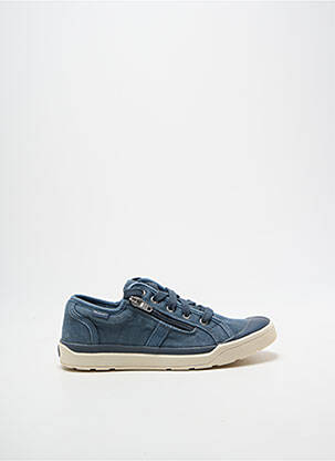 Baskets bout rond bout rond bleu PALLADIUM garçon