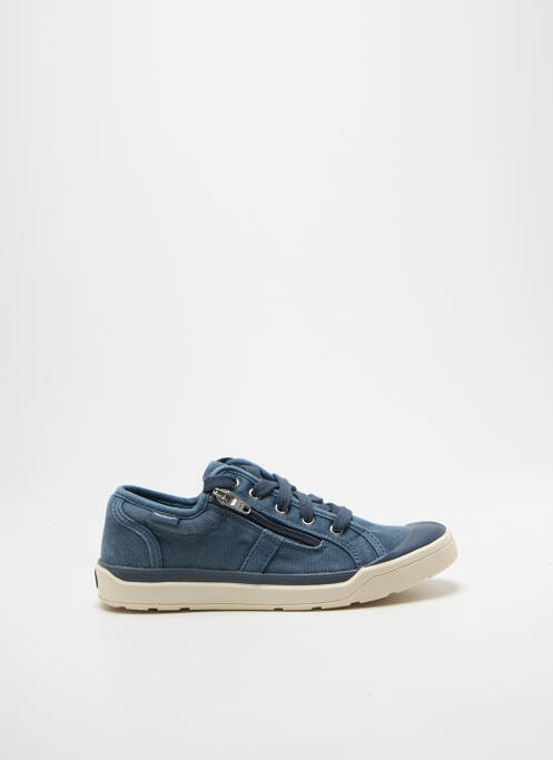 Baskets bout rond bout rond bleu PALLADIUM garcon