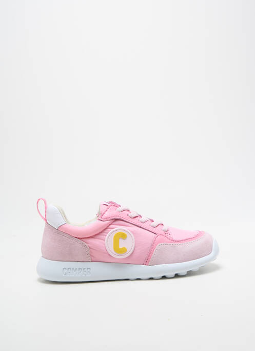 Baskets bout rond bout rond rose CAMPER fille