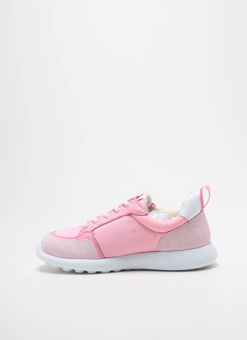 Baskets bout rond bout rond rose CAMPER fille