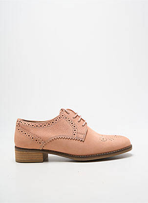 Derbies type de semelle amortissante talon plat jusqu'à 3cm rose CLARKS femme
