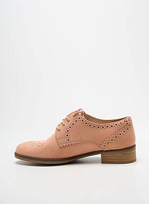 Derbies type de semelle amortissante talon plat jusqu'à 3cm rose CLARKS femme