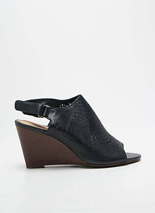 Sandales/nu pieds talon compensé talon de 7 à 9cm noir CLARKS femme