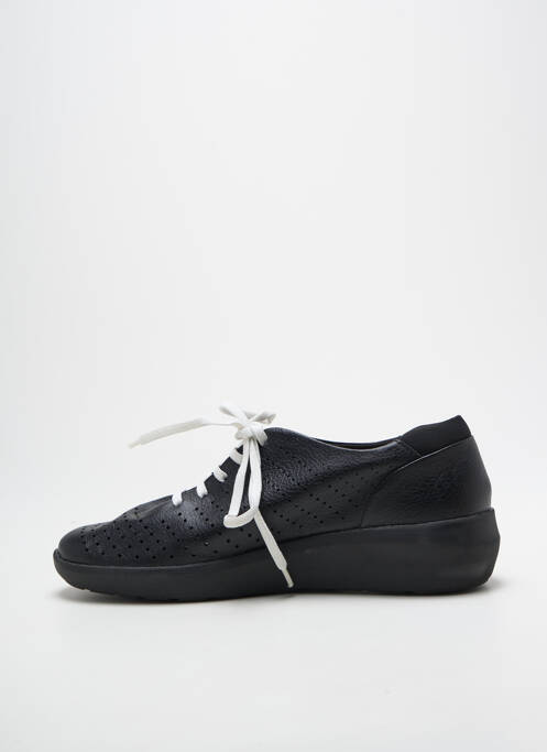 Baskets semelle amovible talon de 4 à 6cm noir CLARKS femme