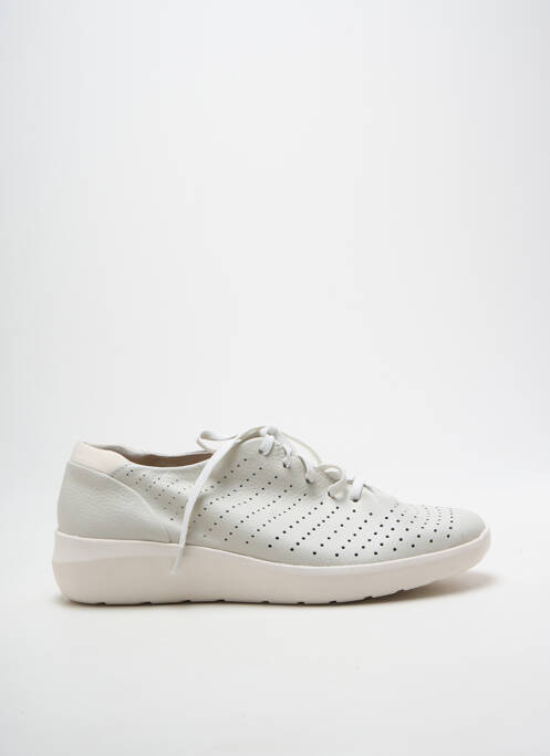 Baskets semelle amovible talon de 4 à 6cm gris CLARKS femme