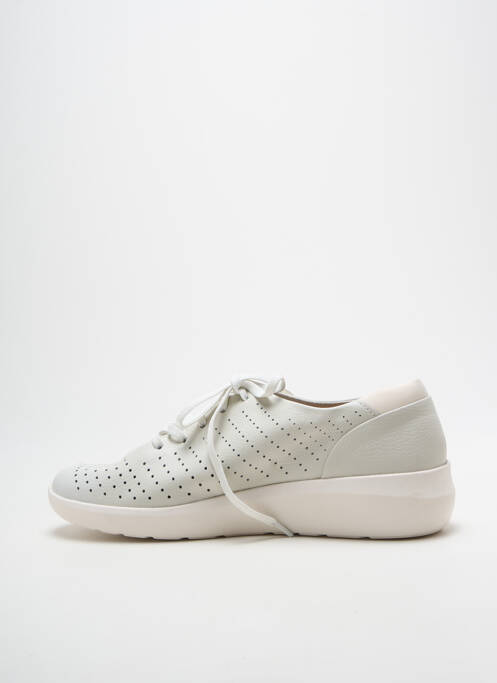 Baskets semelle amovible talon de 4 à 6cm gris CLARKS femme