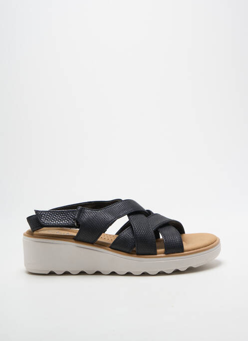 Sandales/nu pieds bout ouvert talon de 4 à 6cm noir CLARKS femme