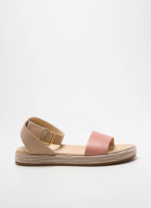 Sandales/nu pieds fermeture boucle(s) talon plat jusqu'à 3cm rose CLARKS femme