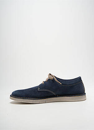 Baskets bout rond bout rond bleu CLARKS homme