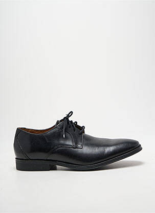 Derbies type de semelle amortissante talon bas noir CLARKS homme