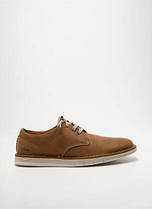Baskets bout rond bout rond marron CLARKS homme