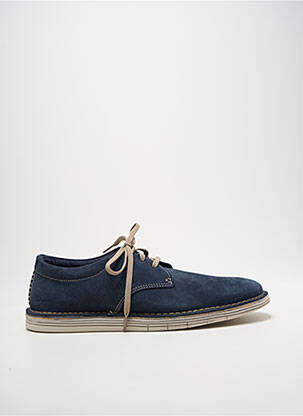 Baskets bout rond bout rond bleu CLARKS homme