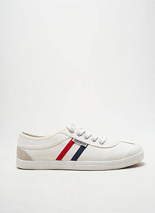 Baskets bout rond bout rond blanc KAWASAKI homme
