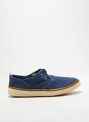 Baskets semelle amovible bout rond bleu TIMBERLAND homme
