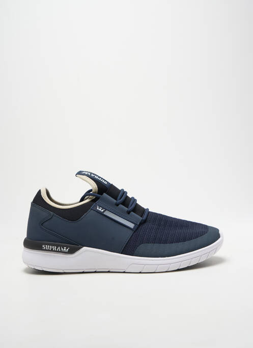 Baskets bout rond bout rond bleu SUPRA homme