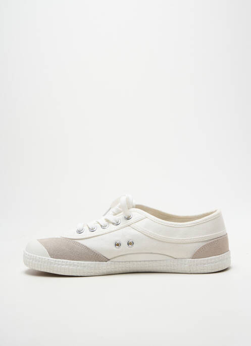 Baskets bout rond bout rond blanc KAWASAKI homme