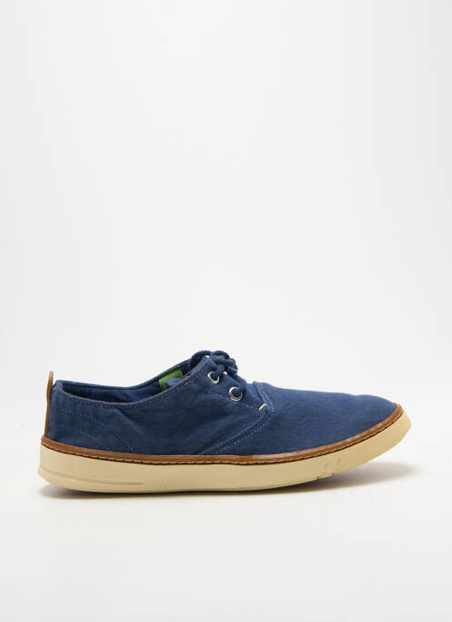 Baskets semelle amovible bout rond bleu TIMBERLAND homme