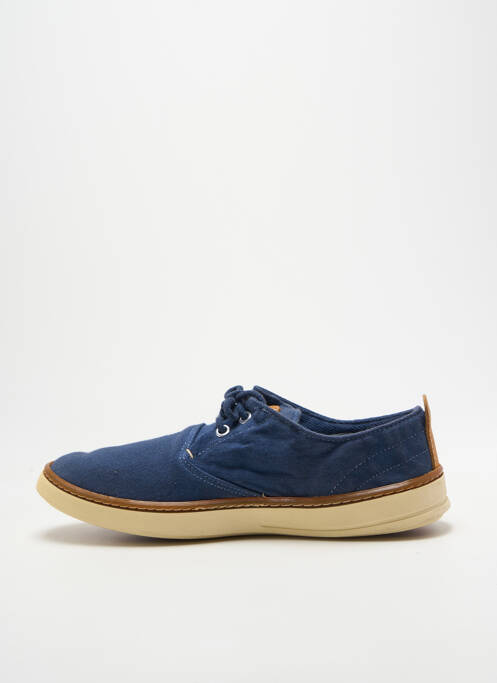 Baskets semelle amovible bout rond bleu TIMBERLAND homme