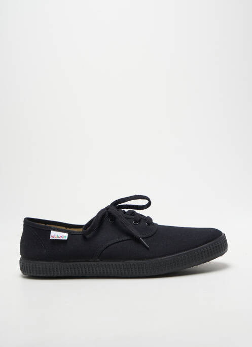 Baskets bout rond bout rond noir VICTORIA unisexe