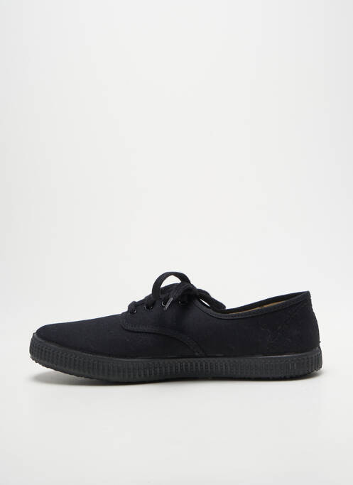 Baskets bout rond bout rond noir VICTORIA unisexe