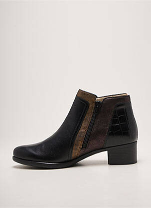 Bottines/boots bout pointu talon de 4 à 6cm noir REMONTE femme