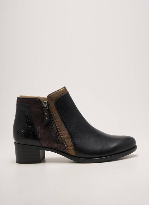 Bottines/boots bout pointu talon de 4 à 6cm noir REMONTE femme