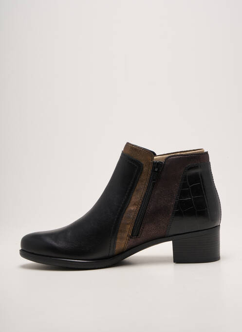 Bottines/boots bout pointu talon de 4 à 6cm noir REMONTE femme