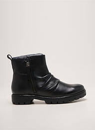 Bottines/boots matière lisse talon plat jusqu'à 3cm noir ARA femme