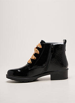 Bottines/boots talon bas talon plat jusqu'à 3cm noir INEA femme