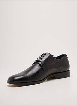 Derbies bout carré talon bas noir HIMALAYA homme