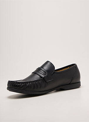 Mocassins bout rond bout rond noir ARIMA homme