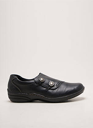 Chaussures de confort bout rond talon plat jusqu'à 3cm noir REMONTE femme