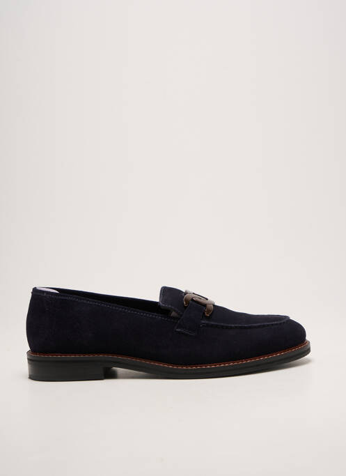 Mocassins bout rond talon plat jusqu'à 3cm bleu ARA femme
