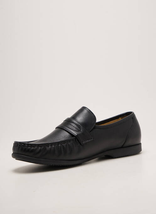 Mocassins bout rond bout rond noir ARIMA homme