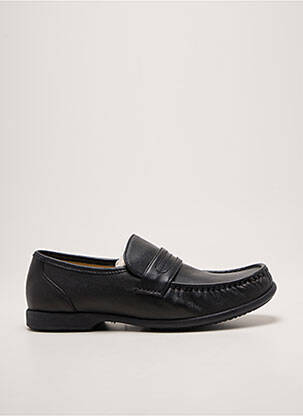 Mocassins talon bas talon bas noir ARIMA homme