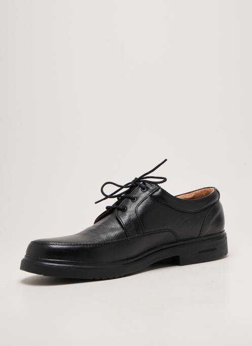 Derbies semelle amovible talon bas noir ARIMA homme
