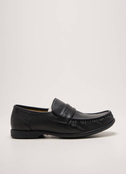 Mocassins talon bas talon bas noir ARIMA homme