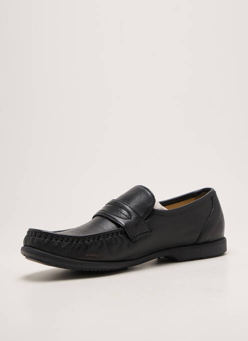 Mocassins talon bas talon bas noir ARIMA homme