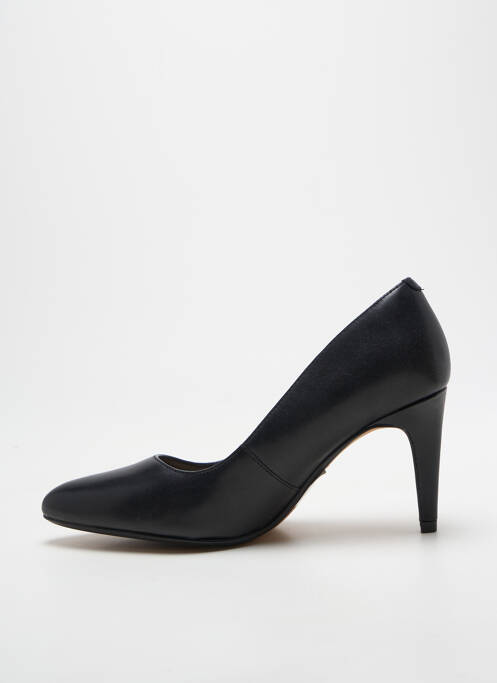 Escarpins type de semelle amortissante talon de 7 à 9cm noir CLARKS femme