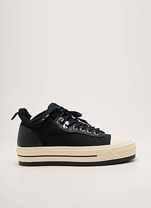 Baskets plateforme talon de 4 à 6cm noir REQINS femme