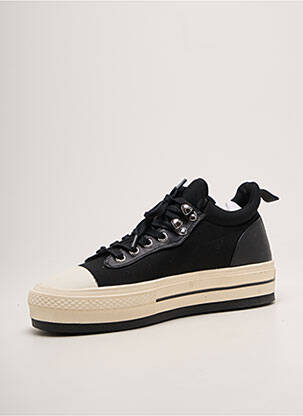 Baskets plateforme talon de 4 à 6cm noir REQINS femme