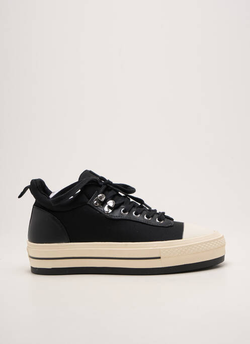 Baskets plateforme talon de 4 à 6cm noir REQINS femme