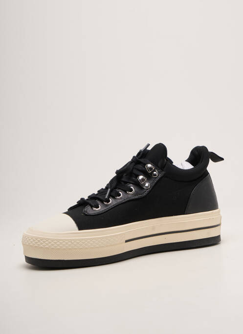Baskets plateforme talon de 4 à 6cm noir REQINS femme