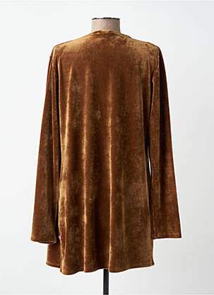 Veste casual coupe cintrée marron VANIA femme