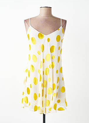 Nuisette/combinette légère et transparente jaune MARJOLAINE femme