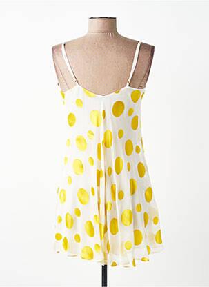 Nuisette/combinette légère et transparente jaune MARJOLAINE femme